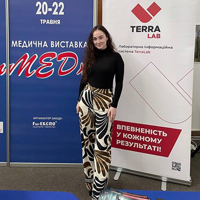 Стенд TerraLab на галузевій медичній виставці